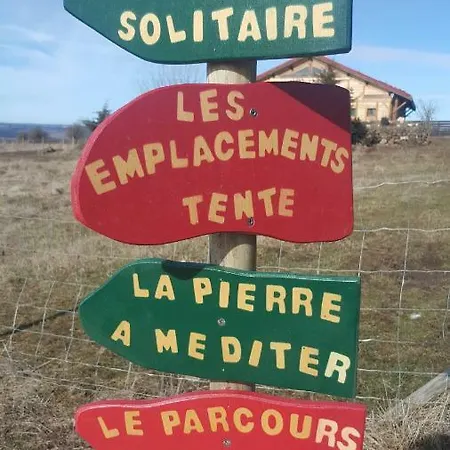 Camping Nature Au-dela Des Nuages Campsite Rauret